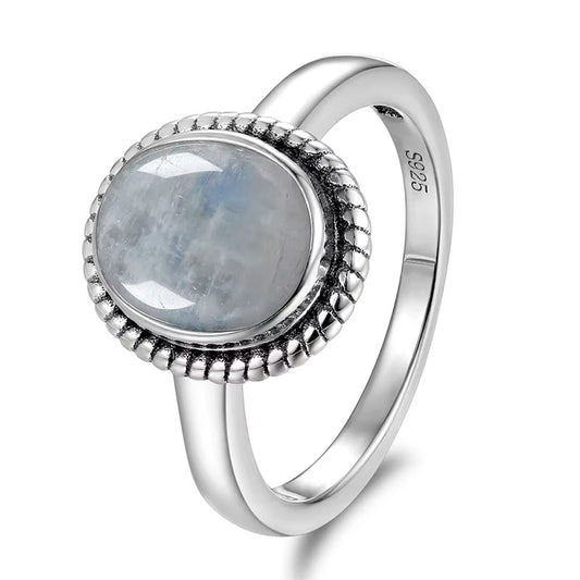 Anel Feminino Pedra da Lua