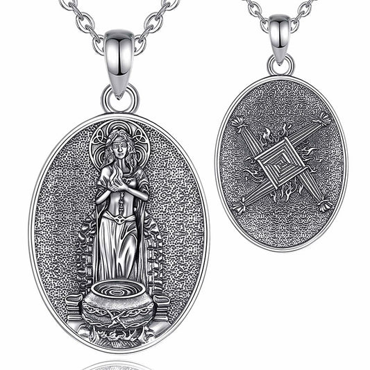Colar Prata Feminino Brigid