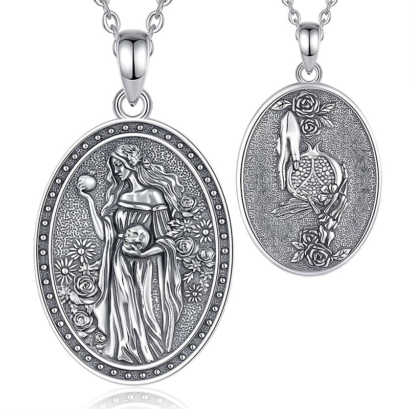 Colar Prata Feminino Perséfone