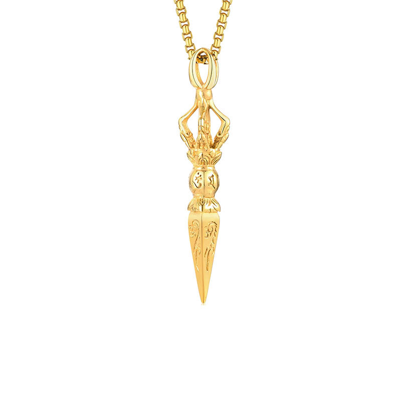 Corrente Ouro Masculina Phurba
